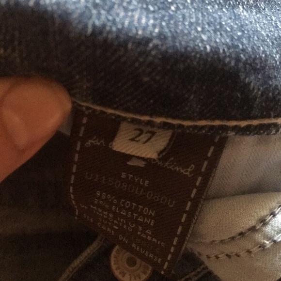 7FAMK Dojo Jeans 27x33 - Picture 4 of 4